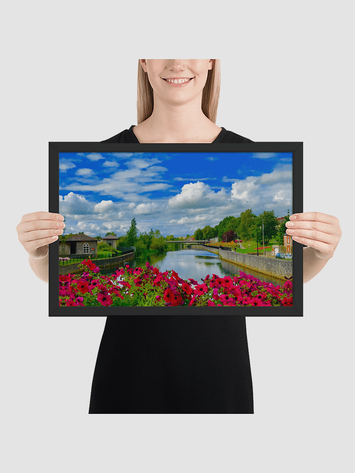Flower river Framed photography Poster product image (2)