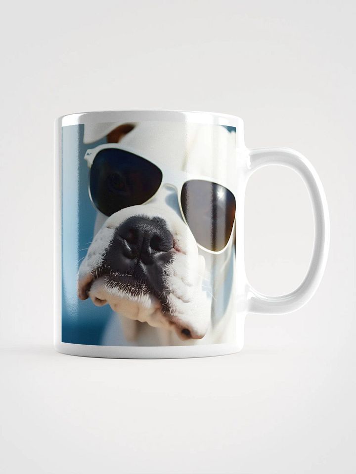 White Boxer Dog Mug product image (1)