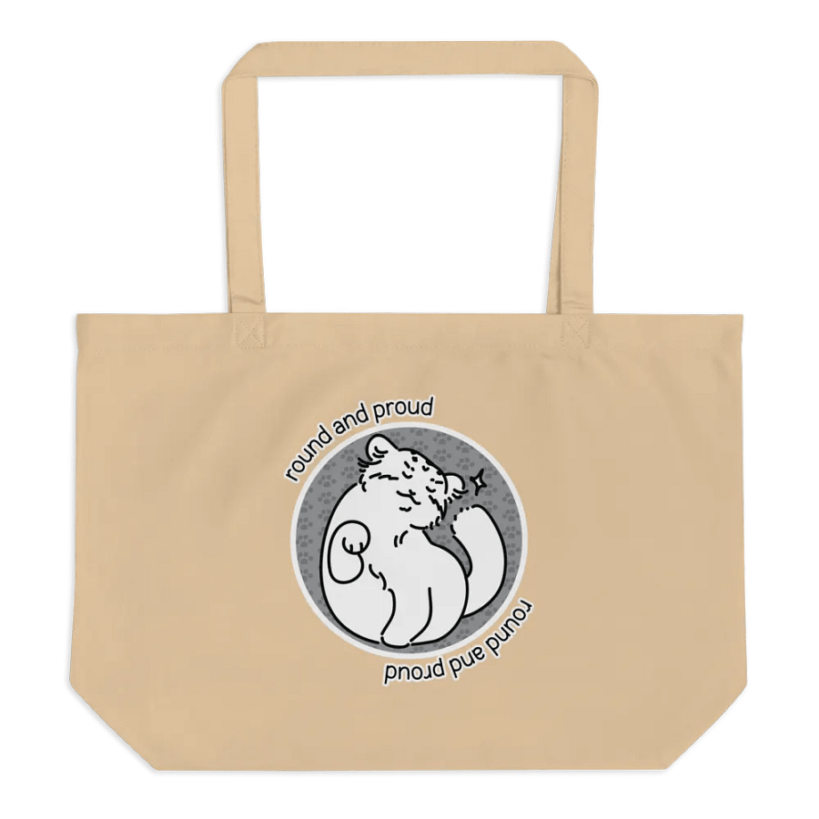 Round and Proud Manul Unlabeled Version - Tote Bag product image (1)