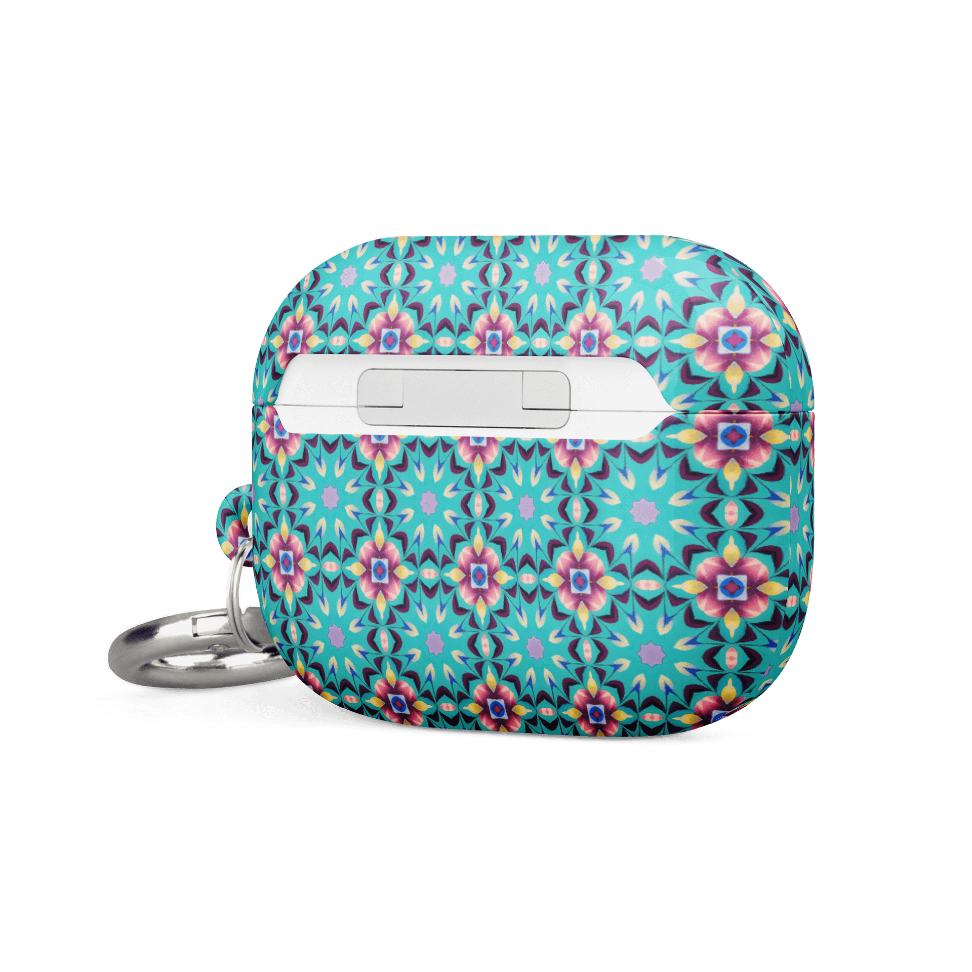 Aqua Geometric Pattern AirPods® Case product image (20)