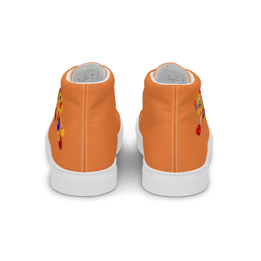 Orange and White Boyoyoing Sneakers product image (4)