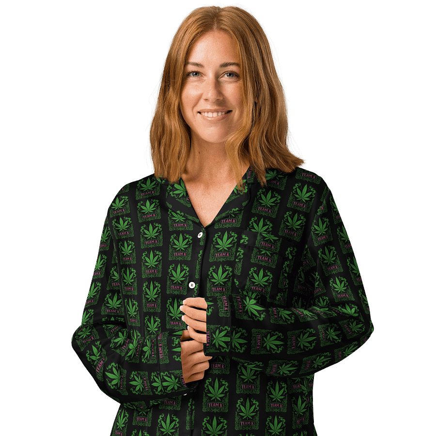 Team K V-7 Women's Long Sleeve Pajama Top product image (3)