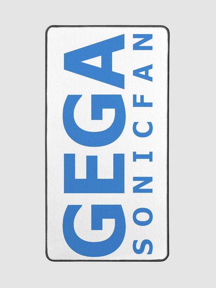 Classic GegaSonicFan Logo Desk Mat product image (2)