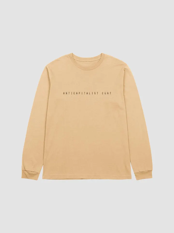 ANTICAPITALIST C*NT long sleeve supersoft tee product image (21)