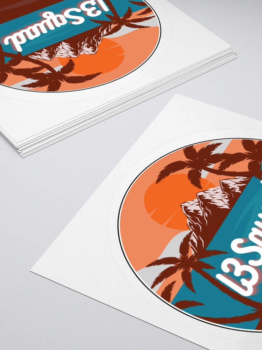 Tropical I3Squad Sticker product image (11)