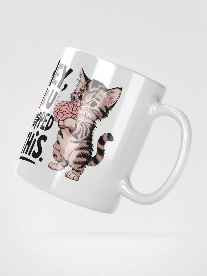 Whimsical Brainy Cat Mug product image (6)