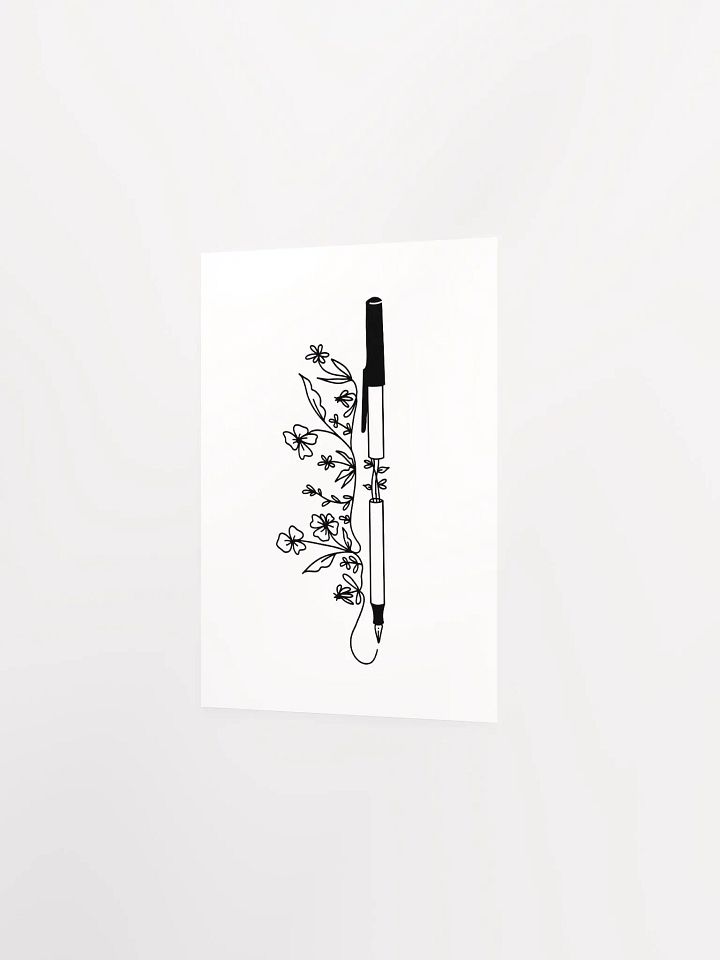 Free Writing Art Print product image (2)