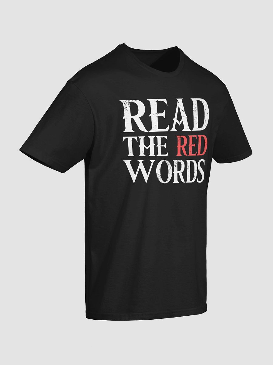 Read the Red Words T-Shirt product image (3)