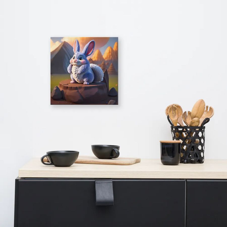 Endangered Species - Mexico - Volcano Rabbit Canvas Art product image (8)