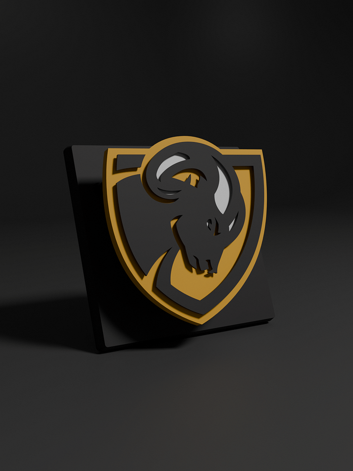 Virginia Commonwealth University Rams 3D Printed Floating Logo Sign (Digital File Only) product image (1)