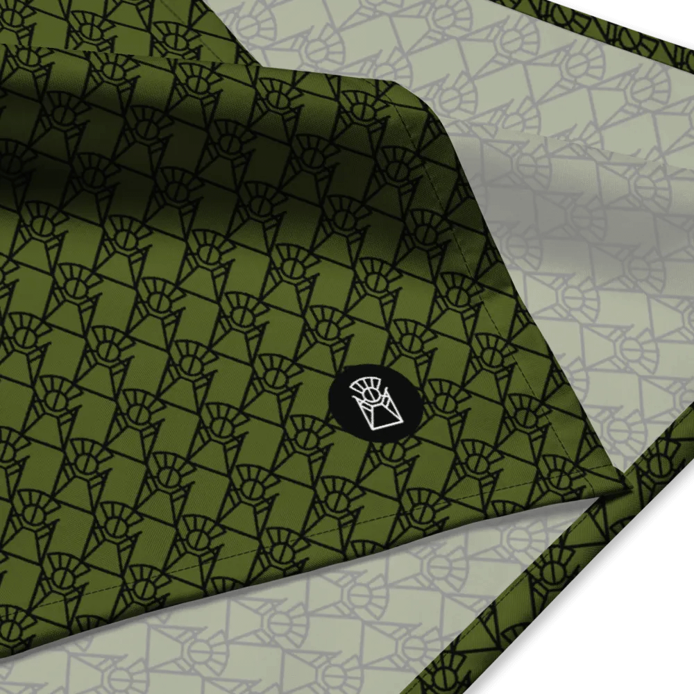 Reverence Icon / MO Bandana / Dark Olive product image (1)