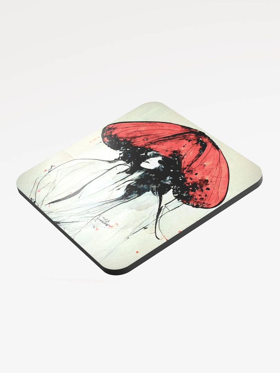 Expressive Red Hat Cork Coaster product image (3)