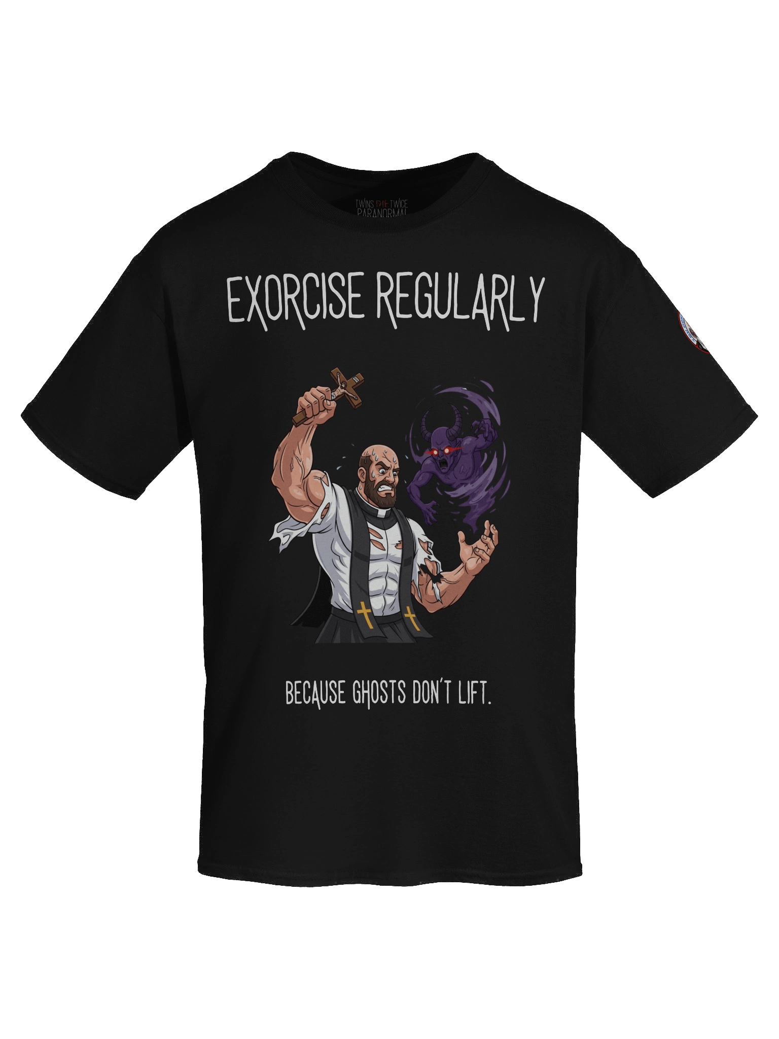 Exorcise Regularly Budget Tee product image (7)