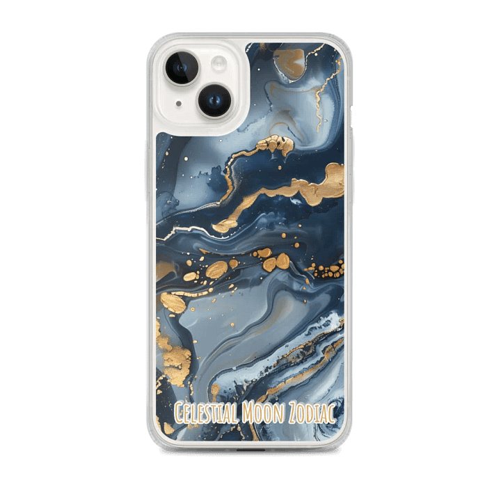 Celestial Moon Zodiac iPhone® MagSafe® Clear Case product image (1)