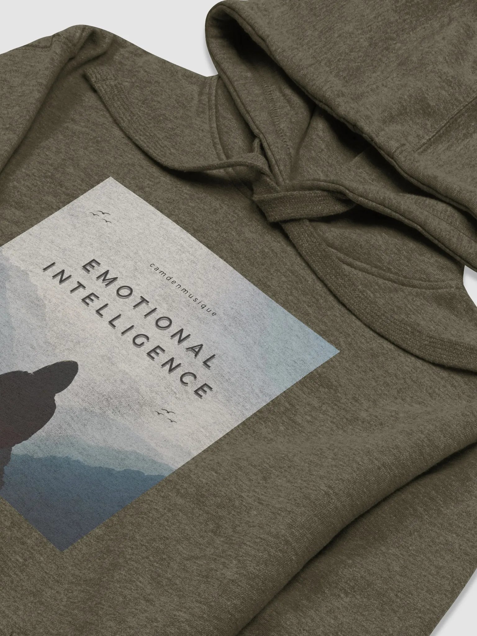 emotional intelligence hoodie dark mode product image (3)