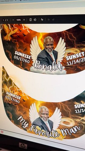 Memorial Custom Hat Templates. 

#customhattemplates #memorialhat #sublimation  #memorialkeepsake