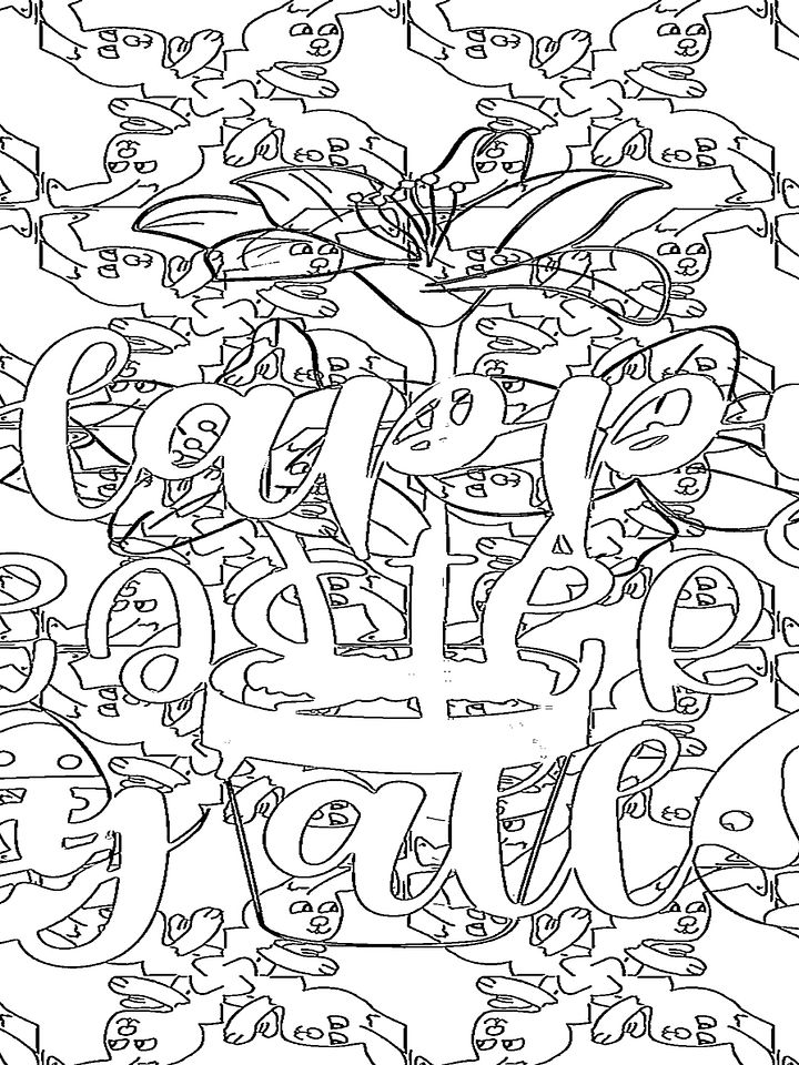2025 Color Your World Printable PDF Coloring Calendar product image (2)