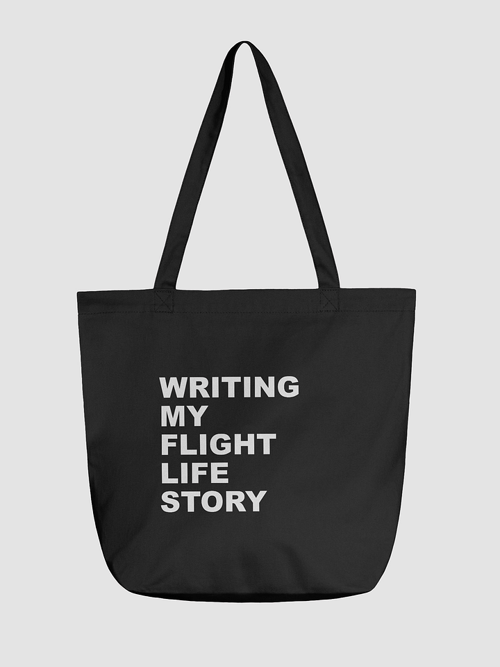 WRITING MY FLIGHT LIFE STORY | Tote For Airport Hoppers product image (1)