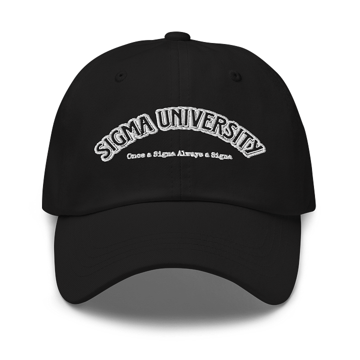Sigma University Hat (White Text) product image (1)
