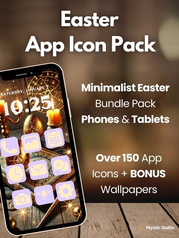 Harry Potter Easter Day Special Minimalist App Icon Pack for Phones and Tablets product image (1)