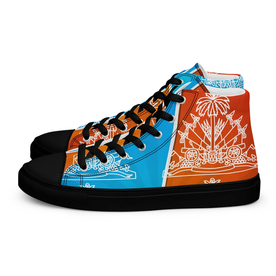 Haitian flag Men's High Tops product image (1)