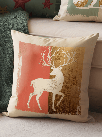 Golden Reindeer Silhouette product image (1)