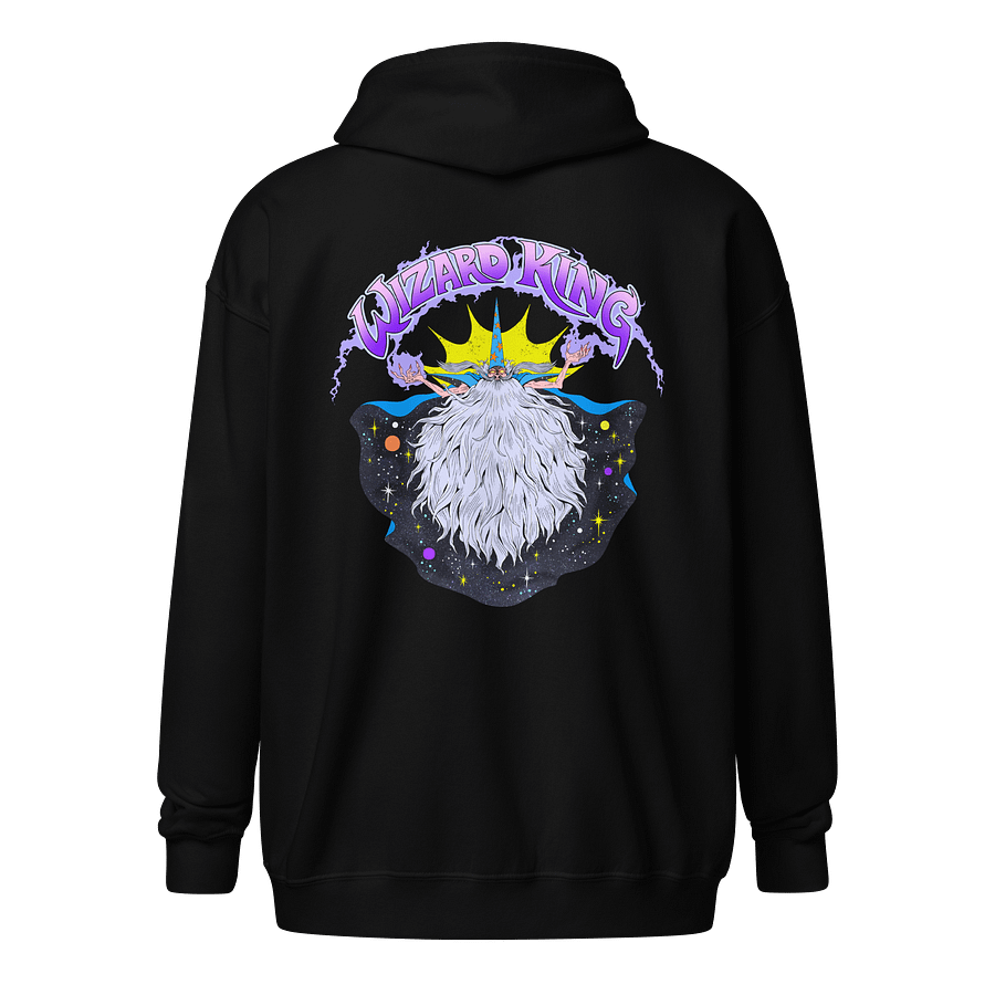 Dark Fantasy Wizard King - Zip Hoodie product image (4)