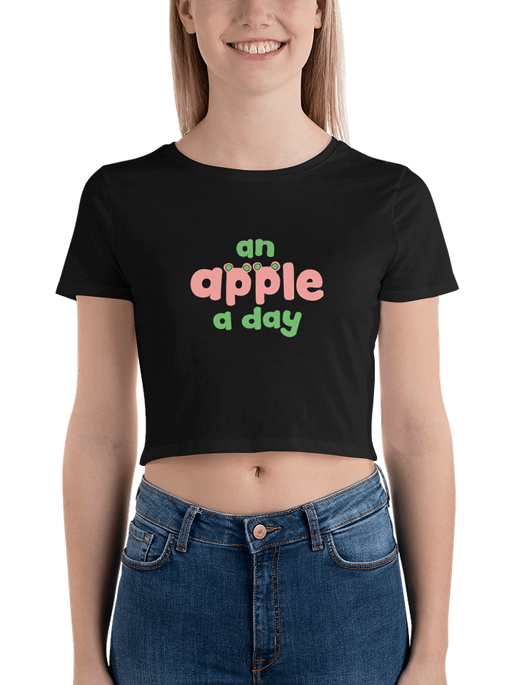 An Apple a Day Crop T Shirt product image (1)
