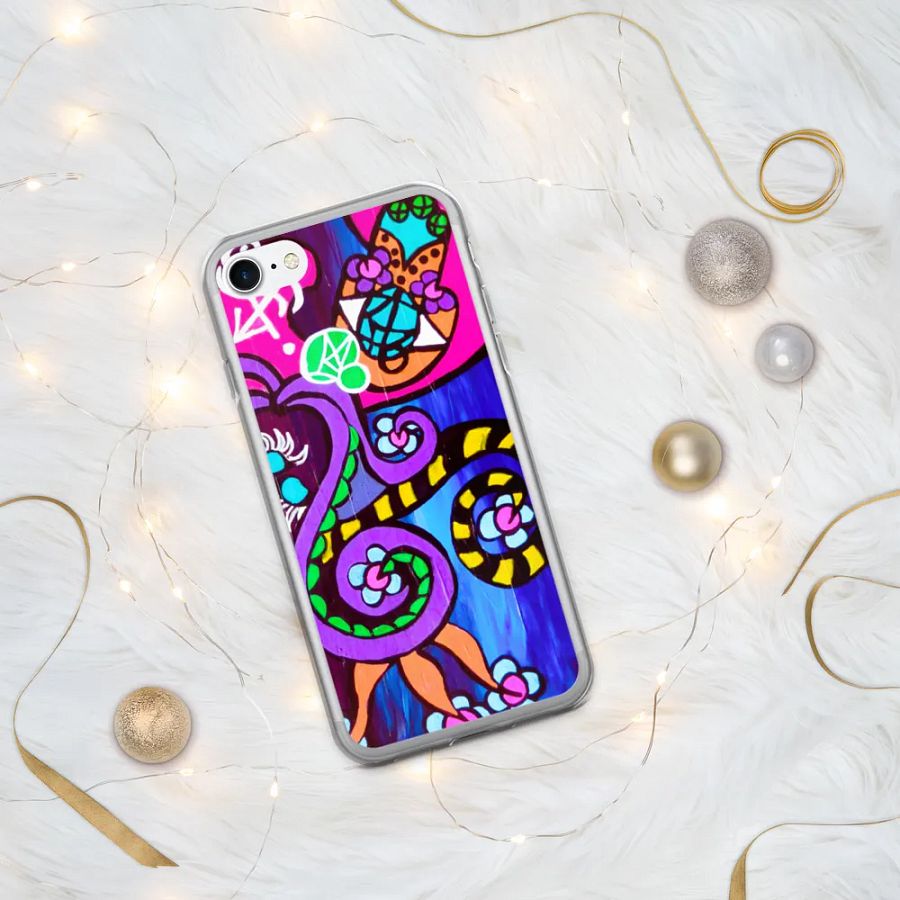 Whimsical Floral Fantasy iPhone Case product image (8)