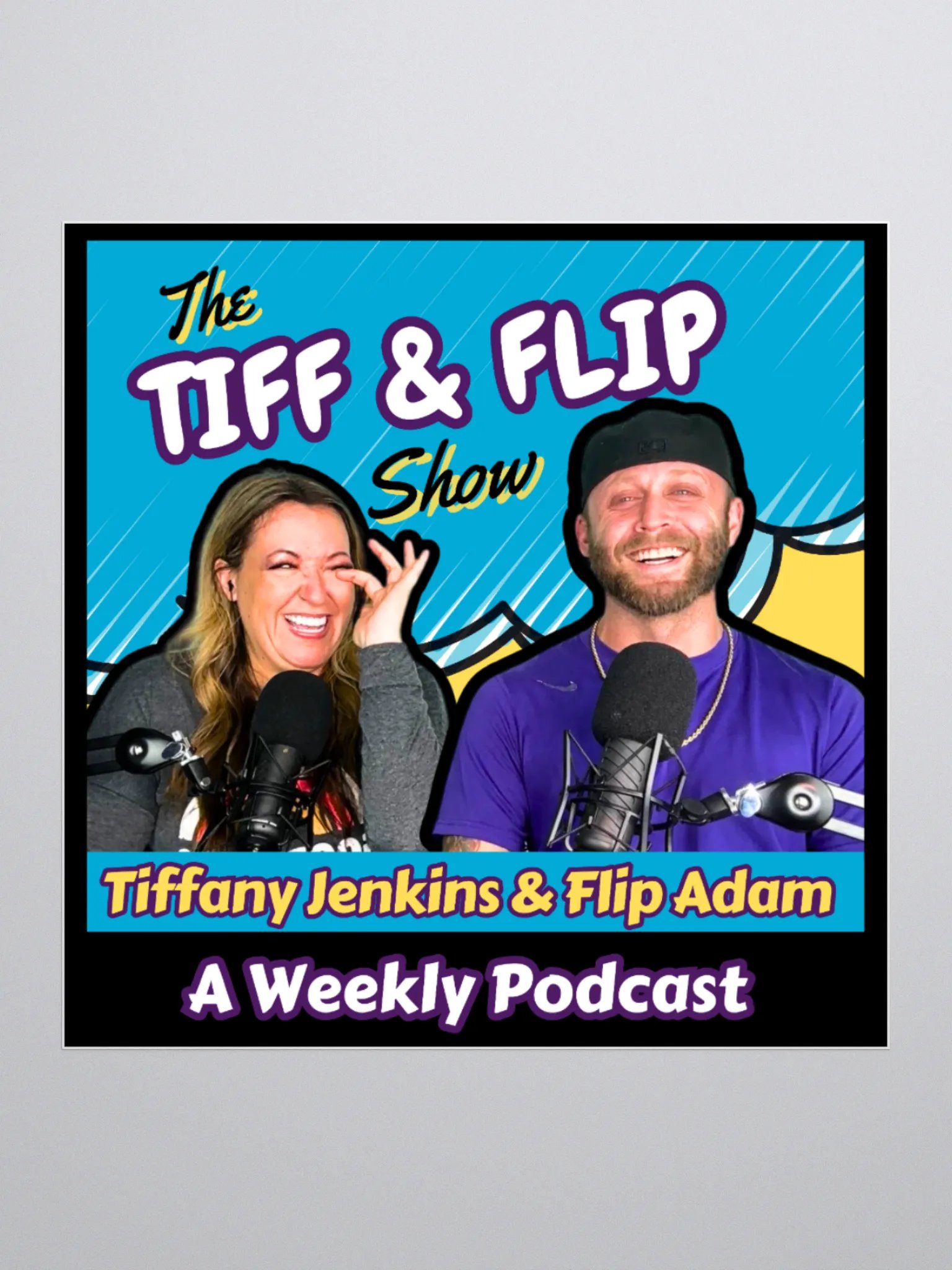 T&F Logo Sticker product image (1)