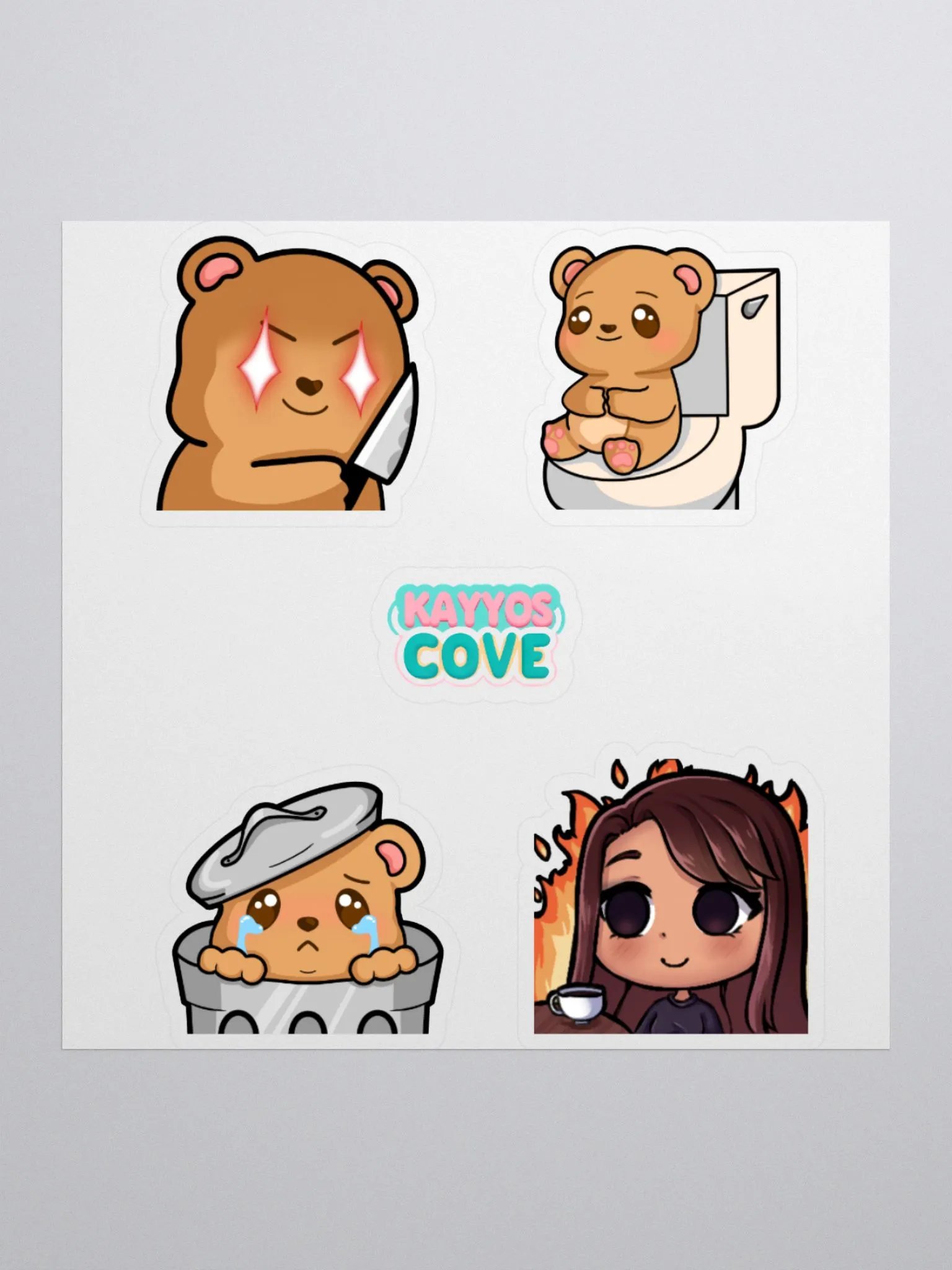 Emotive Exaggerations Sticker Set product image (1)