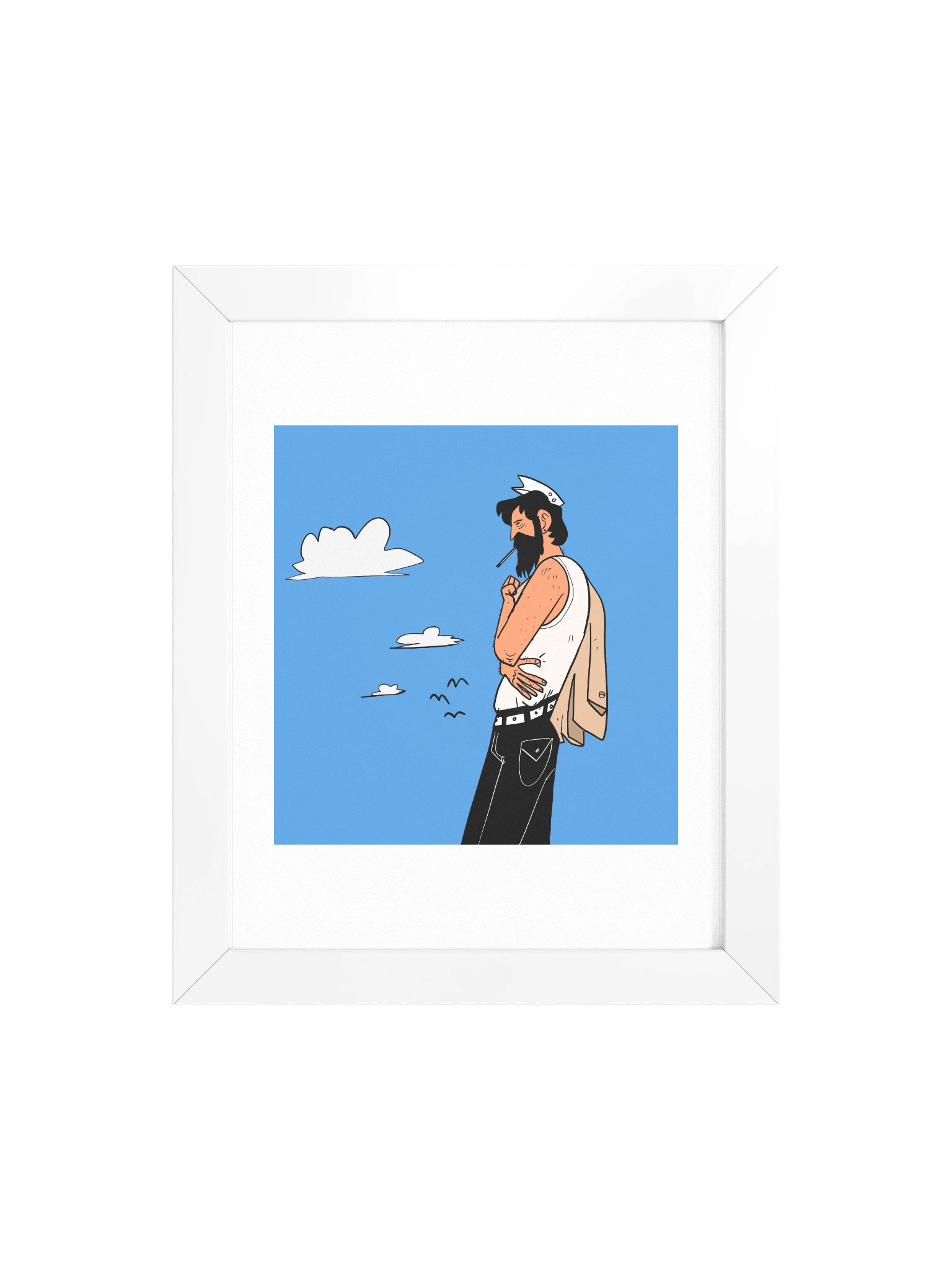 Sailor Man - Framed Art Print product image (4)