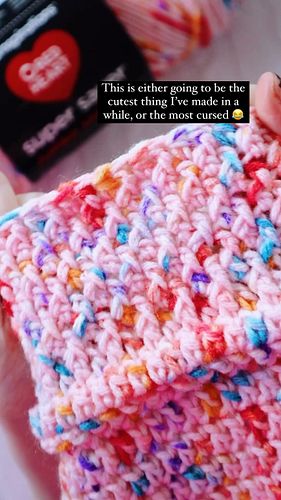 I can’t wait to show you when it’s done 😂🫶🏼🥰 
#crochet #secretproject #crochetproject #crocheting