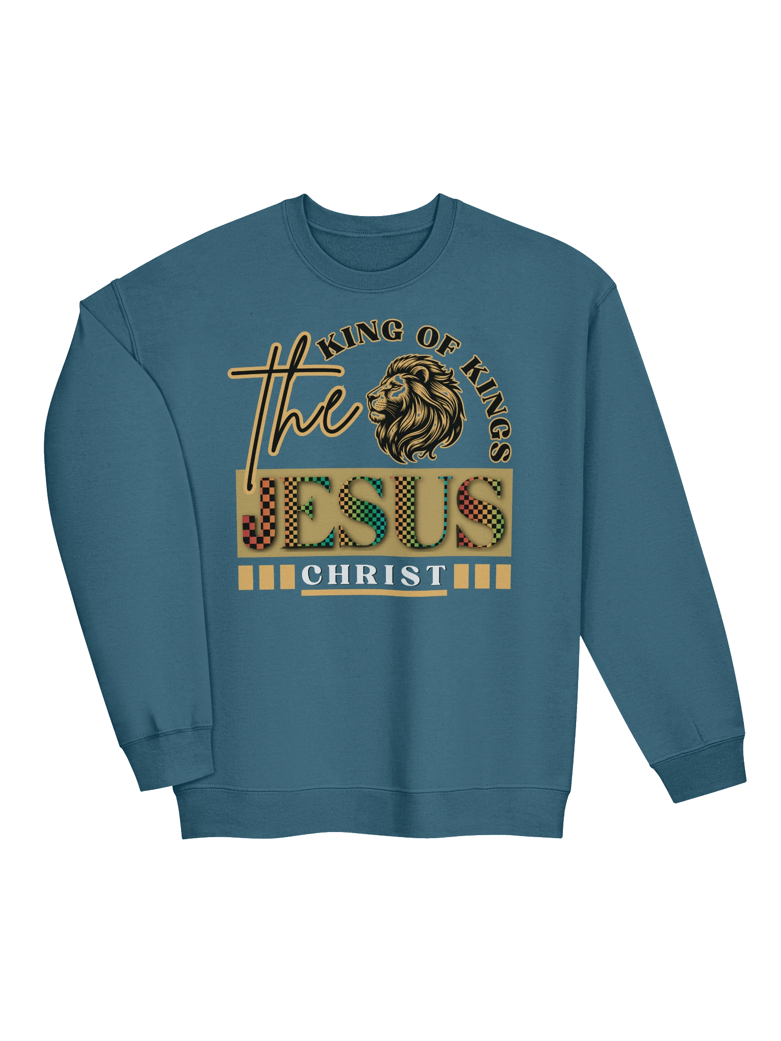 King of Kings Jesus Christ | Christian Gildan Sweatshirt | Faith Apparel for Believers product image (3)
