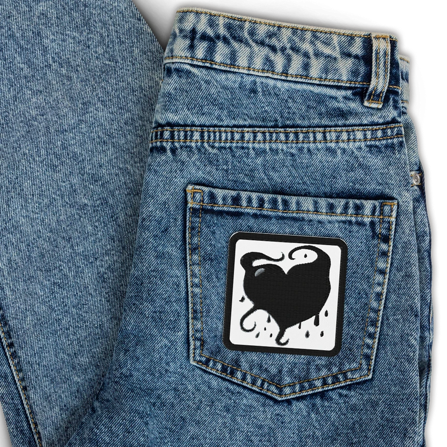 Filth Heart Embroidered Patch product image (3)