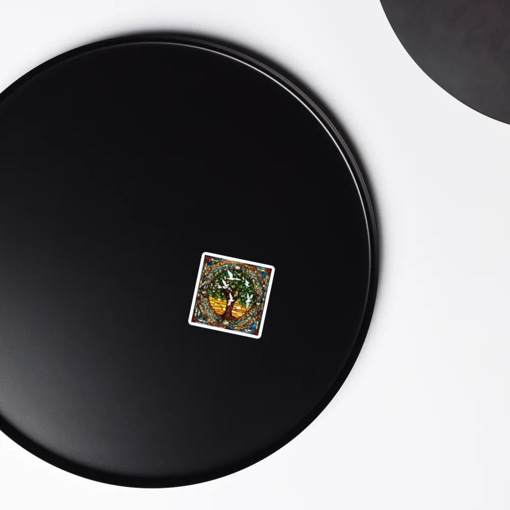 Doves in the Tree of Life Magnet product image (6)