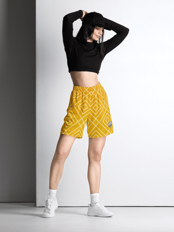 All-Over Print Recycled Unisex Mesh Shorts product image (2)