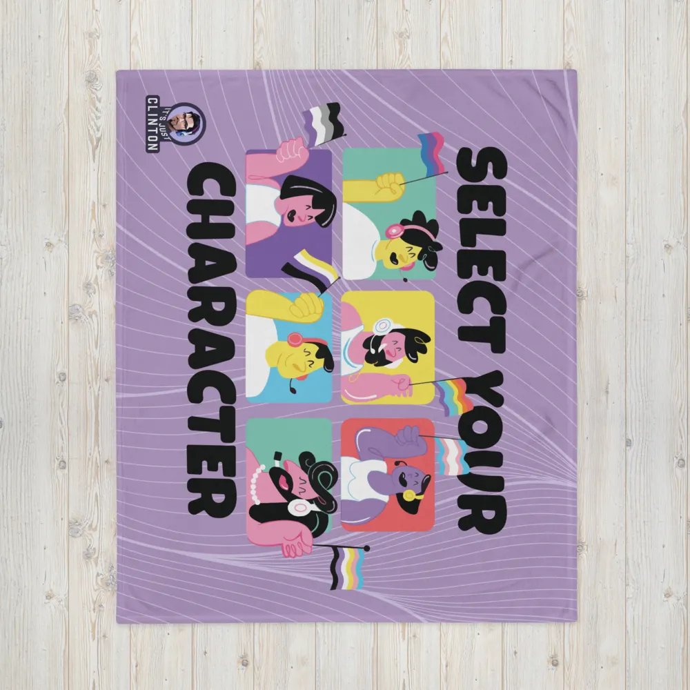 Select Your Character Blanket 1 product image (4)