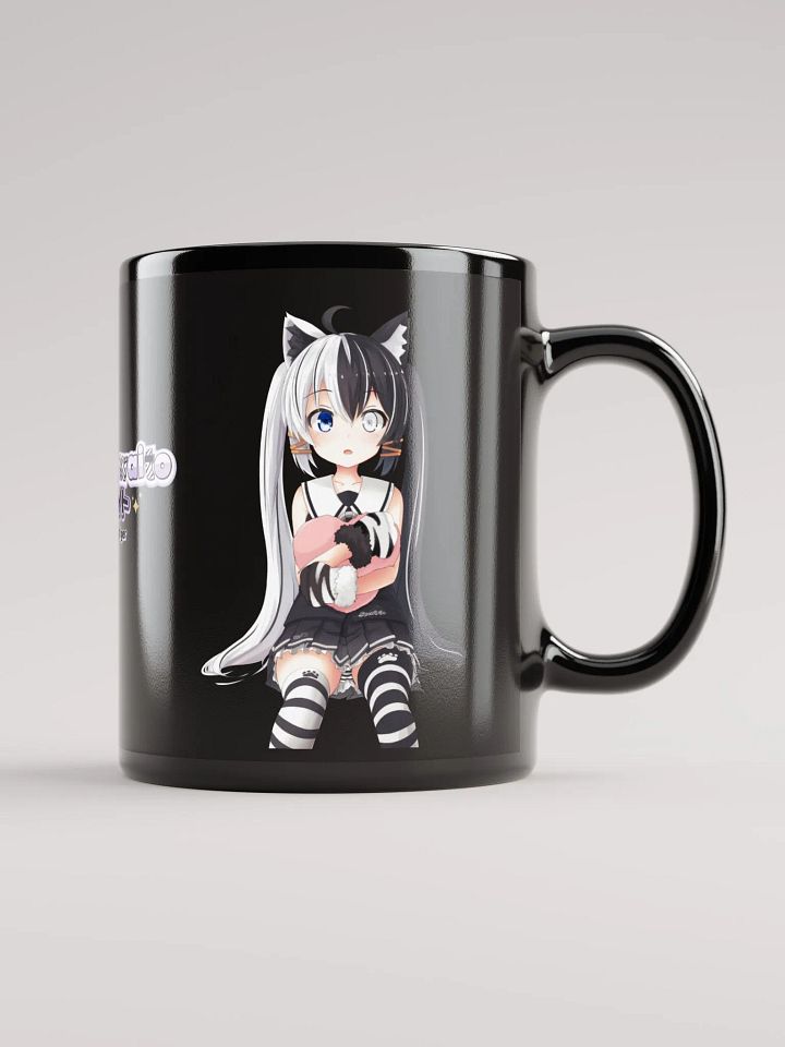 All Black Mug - Byakko Heart Pillow Edition product image (2)