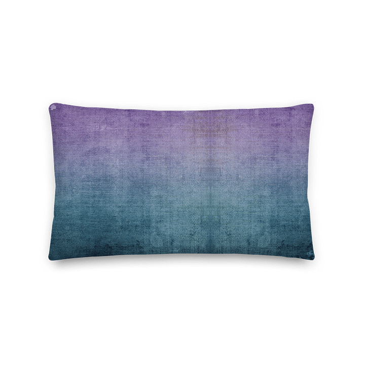 Blue Wildflowers Throw Pillow product image (2)