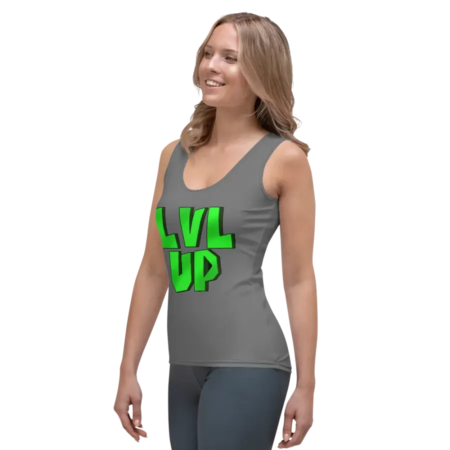 LVL UP Grey Tank Top product image (3)
