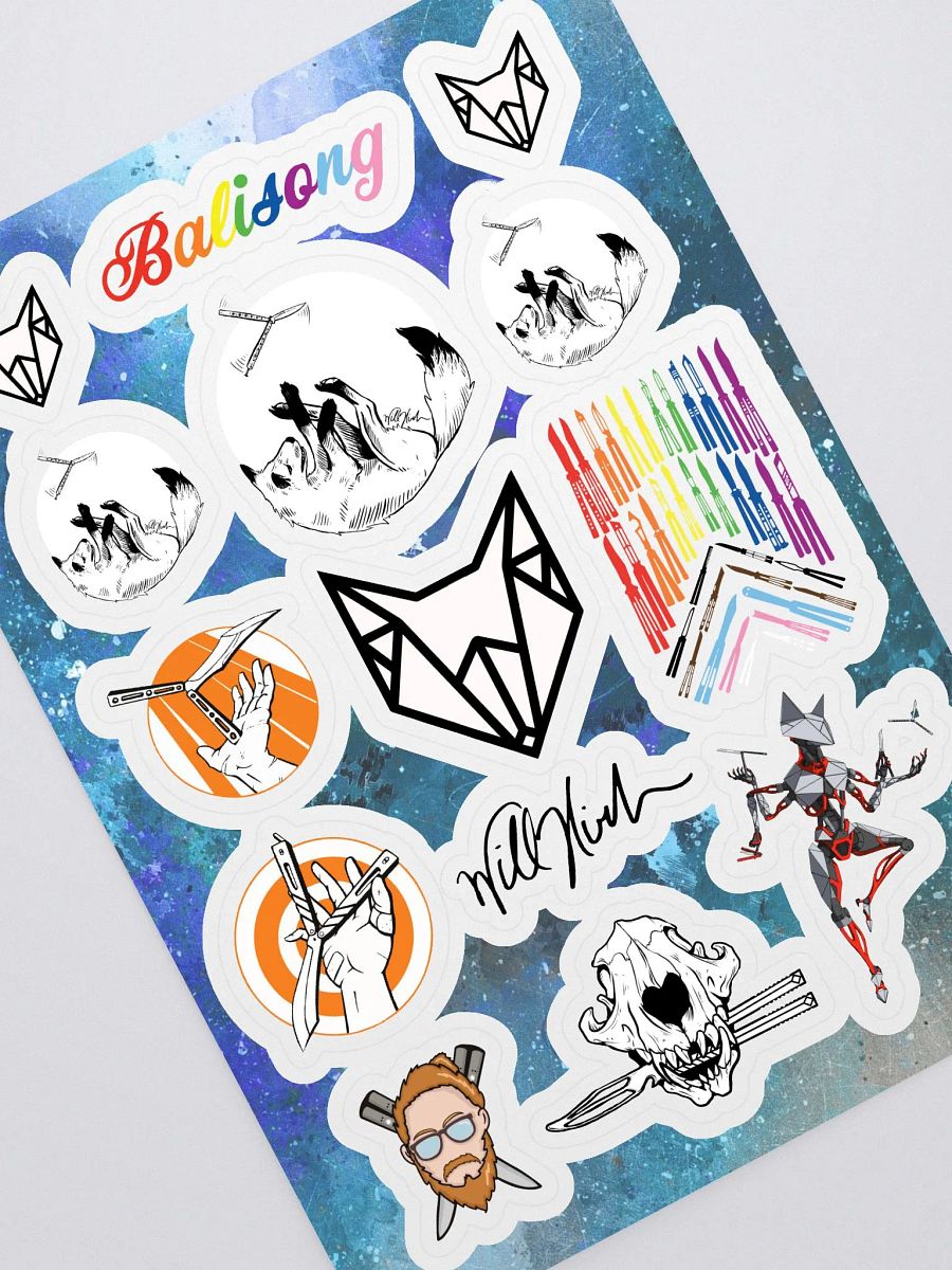 Will Hirsch Sticker Sheet product image (4)