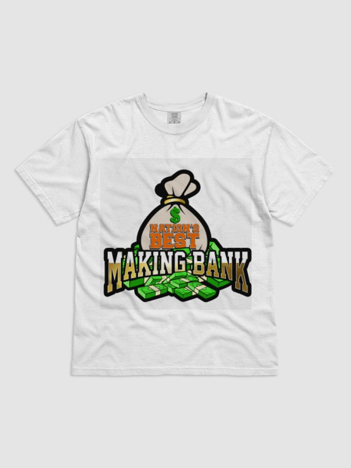 Nationsbest NIL Dream Team "Making Bank" T Shirt product image (1)