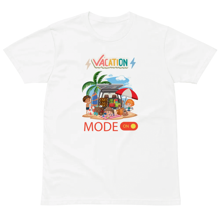 Vacation Mode Tshirt Unisex product image (2)