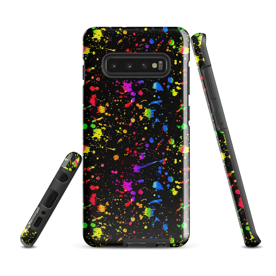 Neon Splatter Burst Tough Case for Samsung® product image (3)