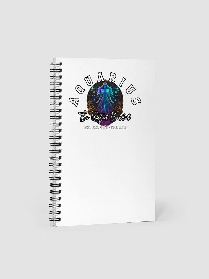 Aquarius - Zodiac Notebook product image (1)