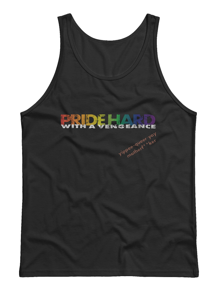 Rainbow "Pride Hard" Tank Top product image (1)