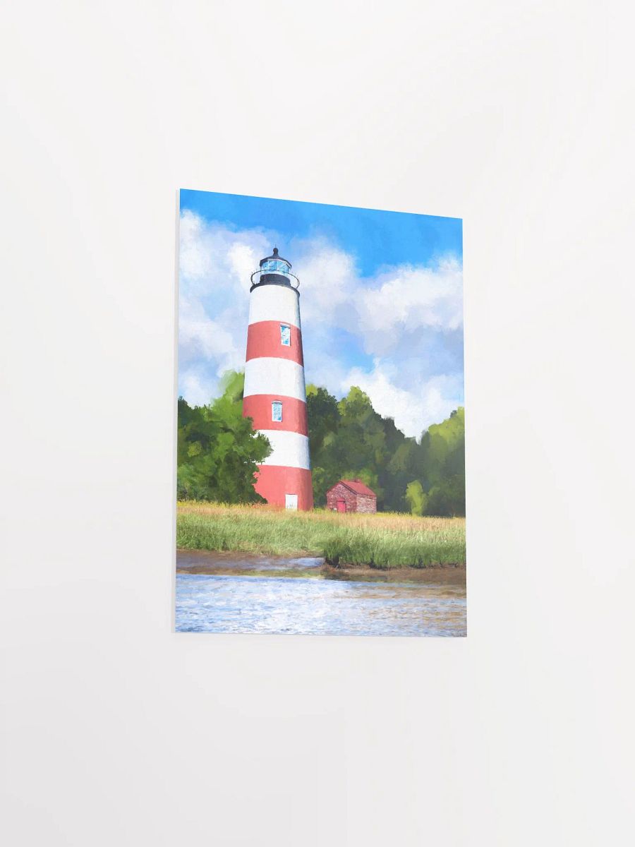 Sapelo Island Lighthouse – Georgia Coast Matte Poster product image (19)