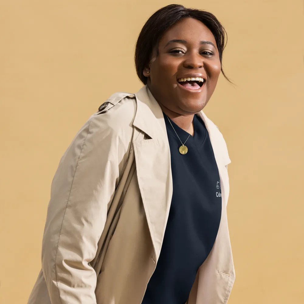 Cdog Spins Sweatshirt Embroided Navy Full Logo product image (8)