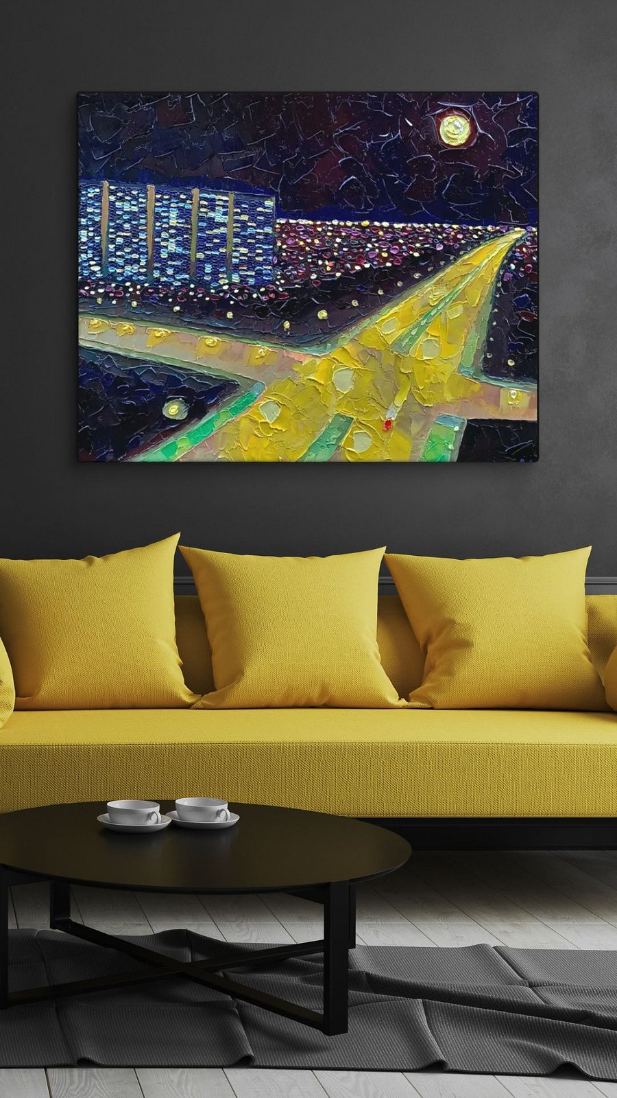 The Vein Of The City Canvas Print product image (3)